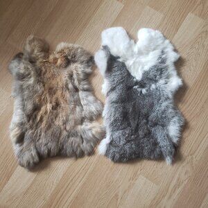 Set rabbit pelts